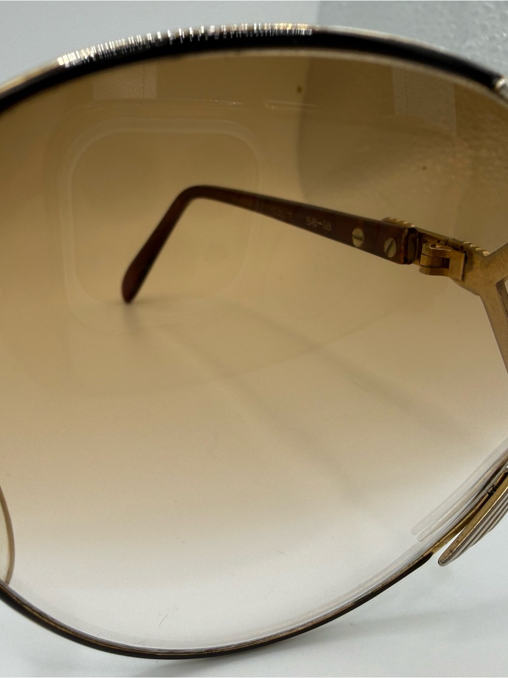 Vintage Guy Laroche Oversized Sunglasses Burgundy Translucent Made in France - Picture 4 of 12
